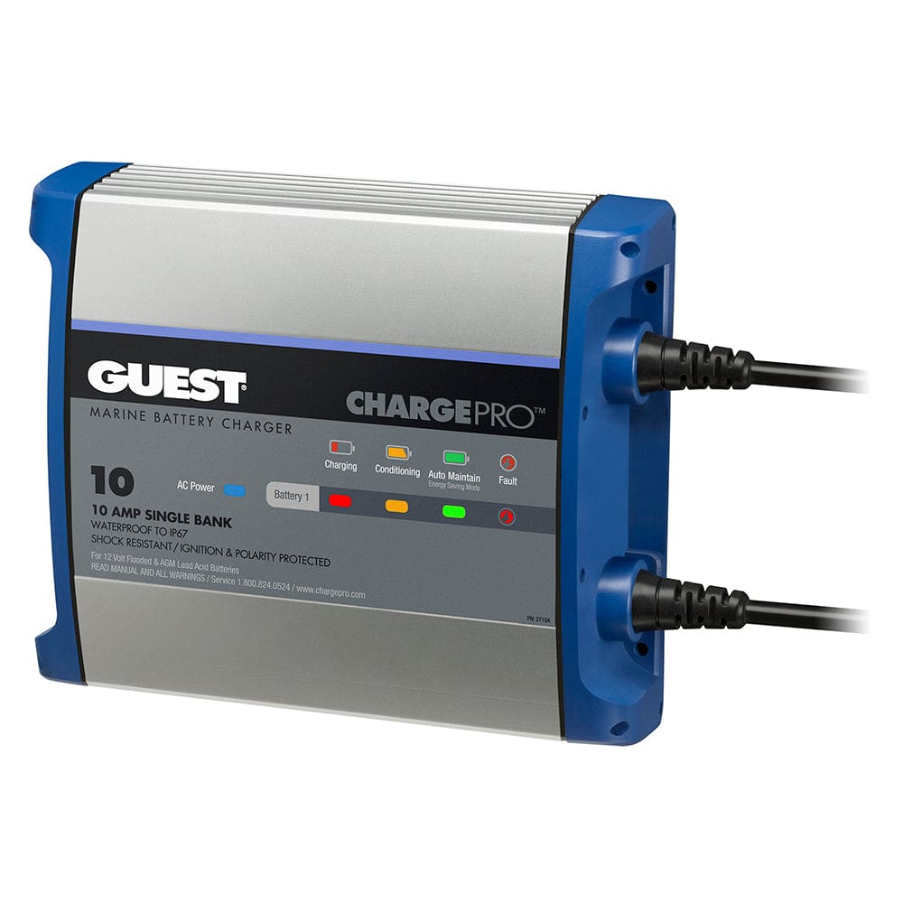 Guest On-Board Battery Charger 10A / 12V - 1 Bank - 120V Input - Electrical | Battery Chargers - Guest