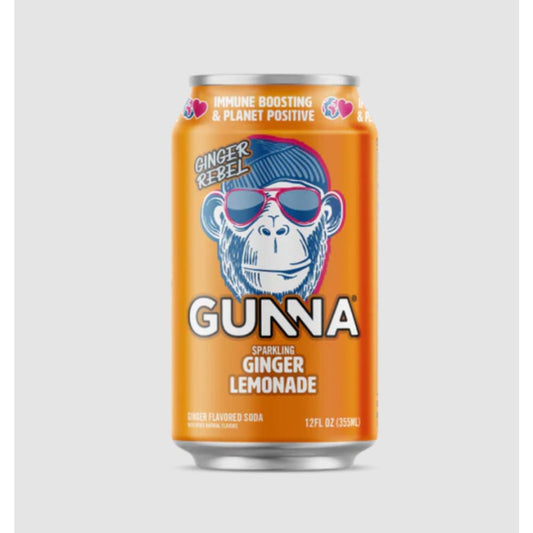 GUNNA: Lemonade Sparklng Ginger 12 FO (Pack of 6) - Grocery > Beverages > Sodas - GUNNA