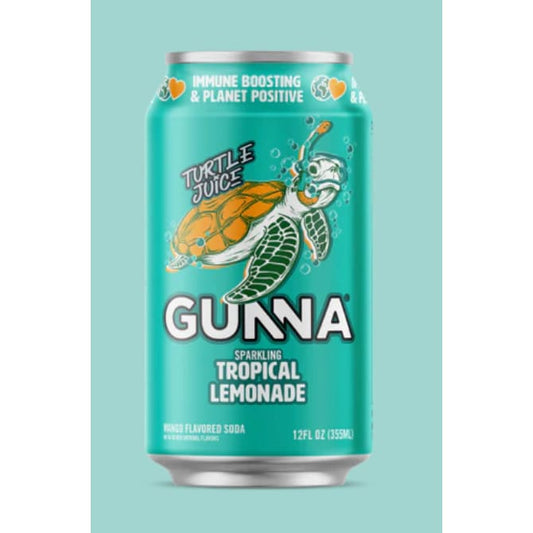 GUNNA: Lemonade Sprklg Tropical 12 FO (Pack of 6) - Grocery > Beverages > Sodas - GUNNA