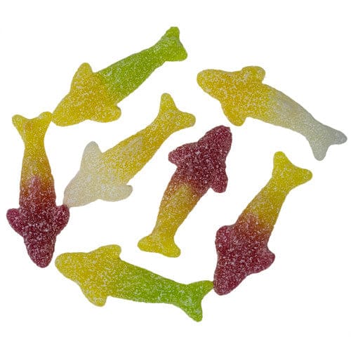 Gustaf’s Sour Gummi Sharks Vegan 4.4lb (Case of 6) - Candy/Gummy Candy - Gustaf’s