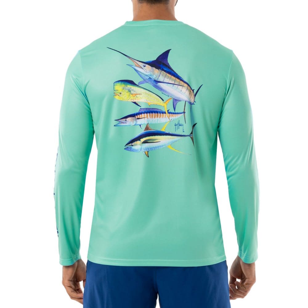 Guy Harvey Men’s Offshore Performance Sun Protection Top - Tops - ShelHealth