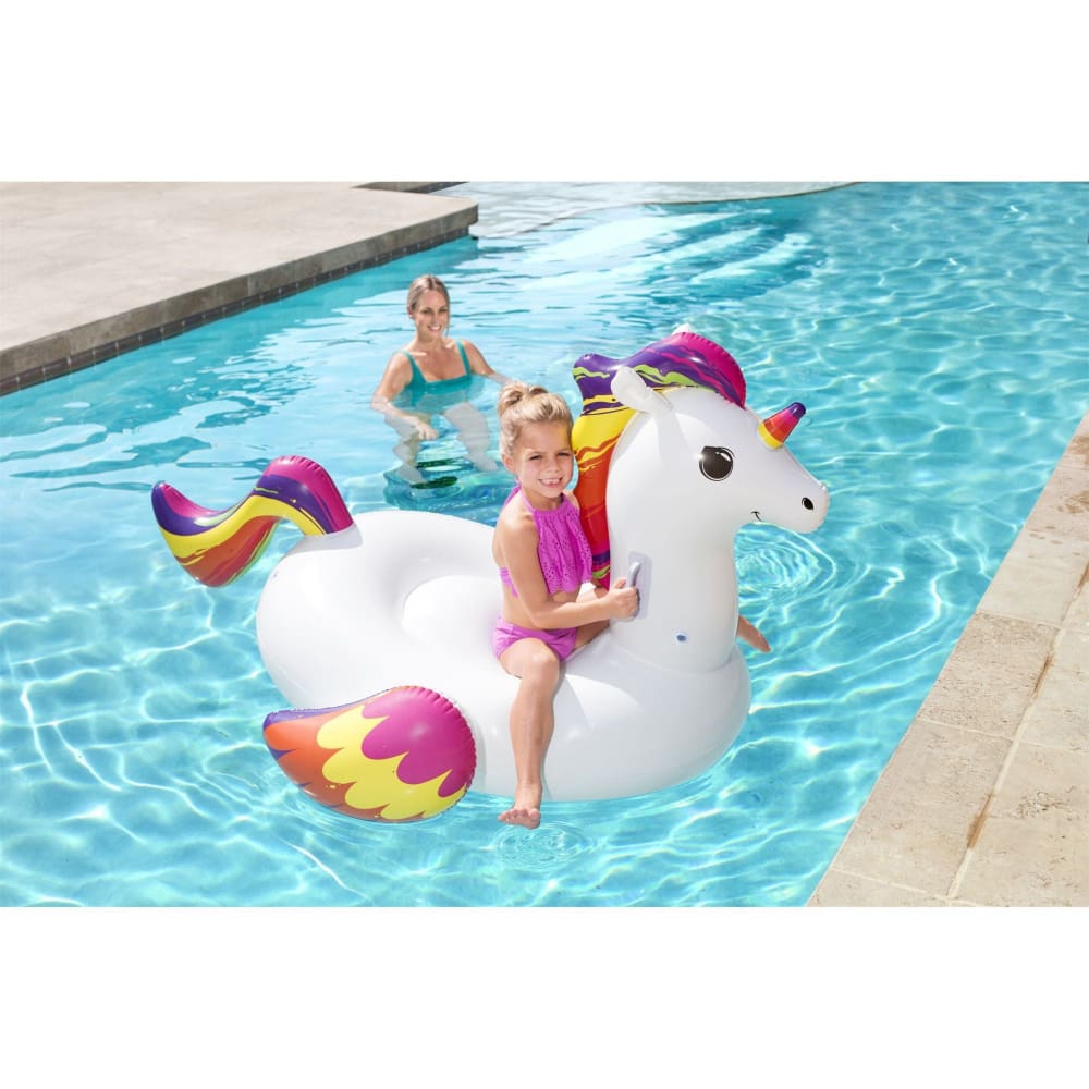 H2OGO! Fantasy Unicorn Kids Ride-On Pool Float - H2OGO!