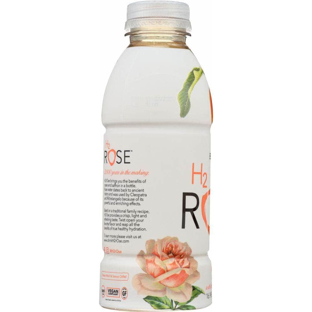 H2Rose H2Rose Peach Rose Water Beverage, 16.9 fl oz