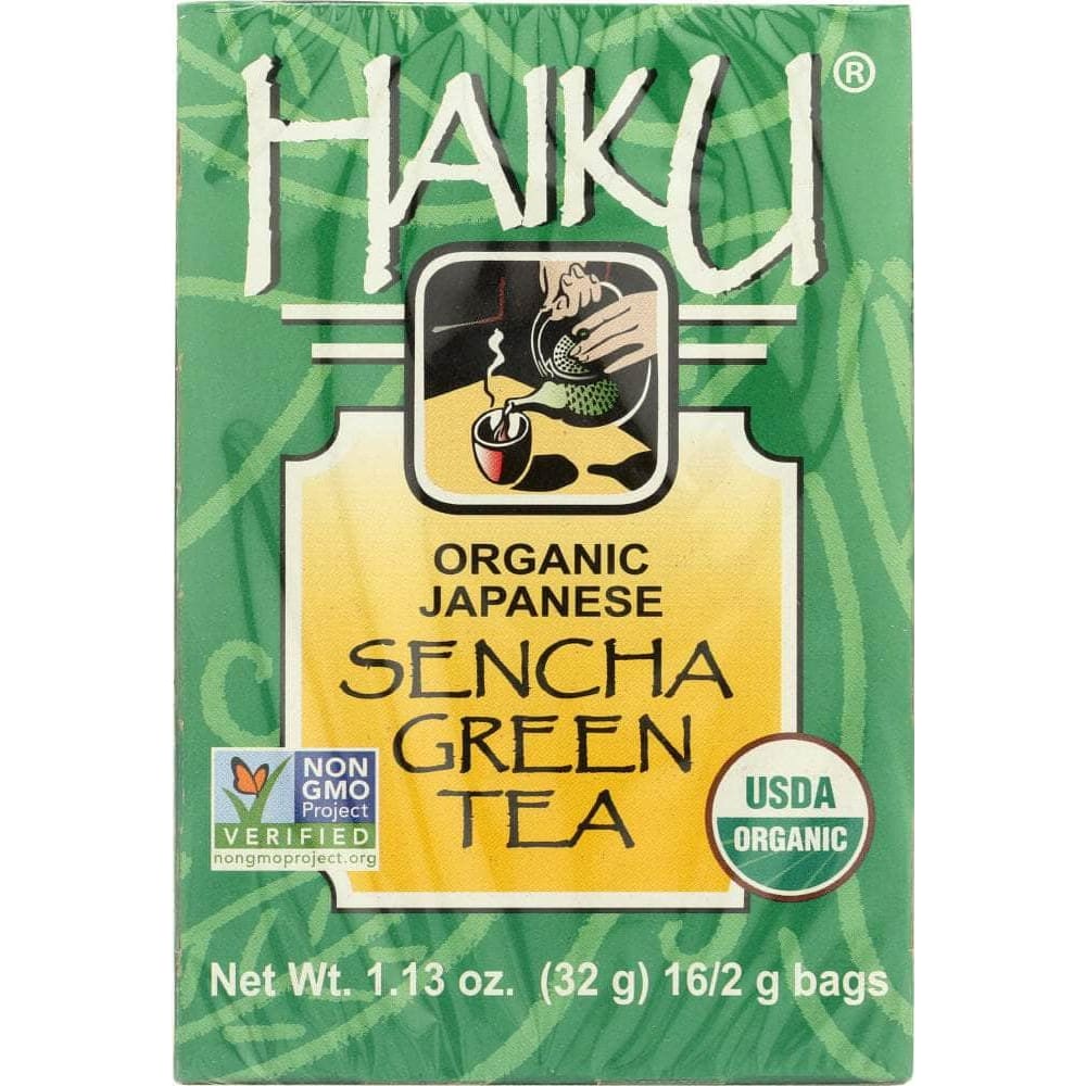 Haiku Haiku Organic Japanese Sencha Green Tea, 16 bg