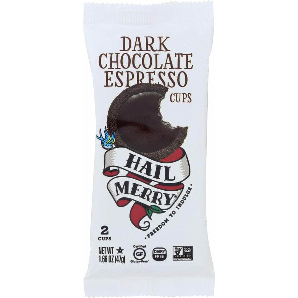 Hail Merry Hail Merry Dark Chocolate Espresso Mini Tarts, 1.65 oz