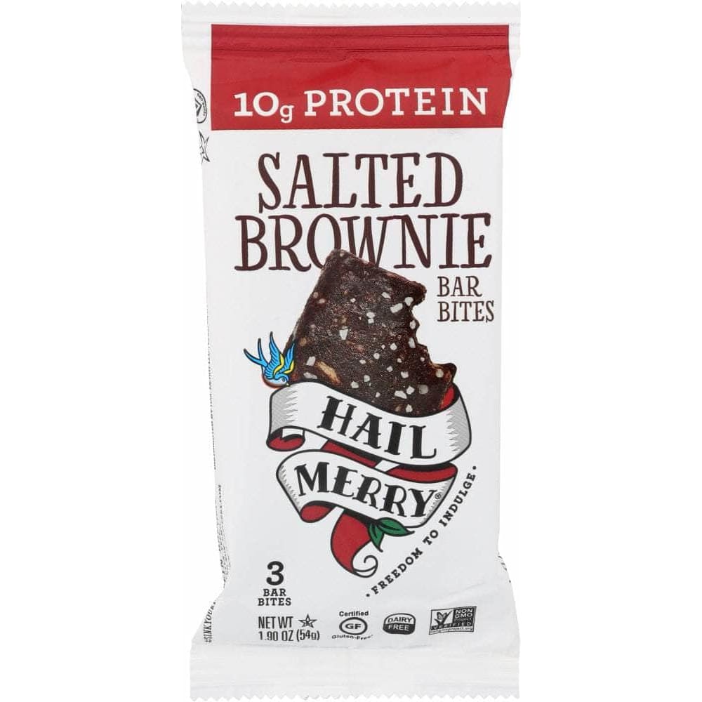 Hail Merry Hail Merry Salted Brownie Bar Bites, 1.9 oz