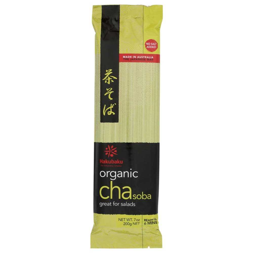 HAKUBAKU: Chasoba Noodles 7 oz (Pack of 5) - Grocery > Meal Ingredients > Noodles & Pasta - HAKUBAKU