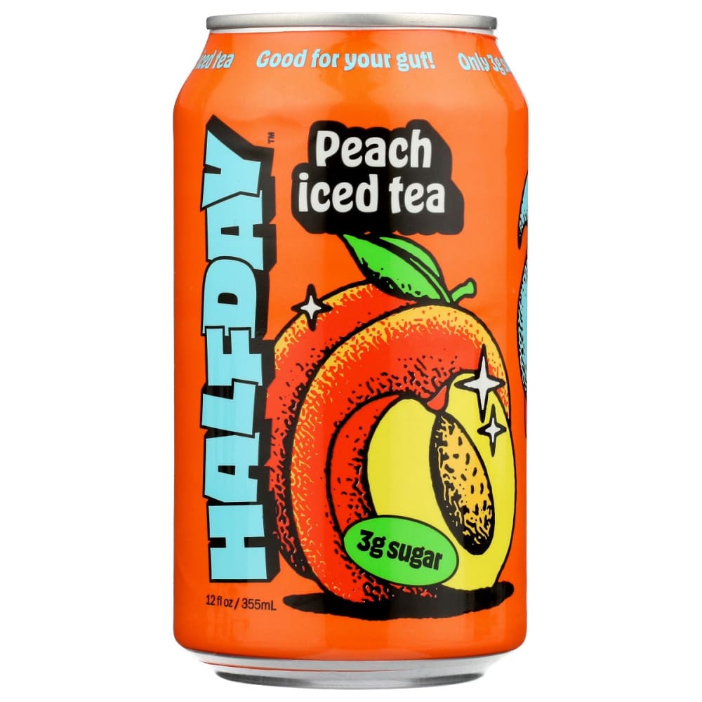 HALFDAY: Tea Green Peach Tonic 12 fo (Pack of 5) - Beverages > Coffee Tea & Hot Cocoa - HALFDAY