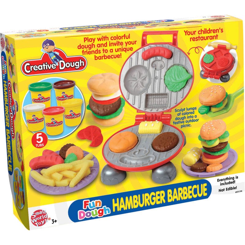 Hamburger Bbq Fun Dough - Dough & Dough Tools - Small World Toys