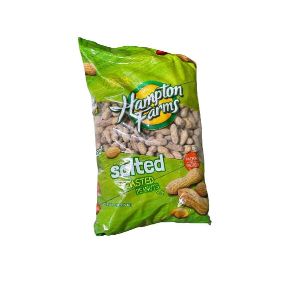 Hampton Farms Hampton Farms salted Roasted Peanuts, 5 lbs.
