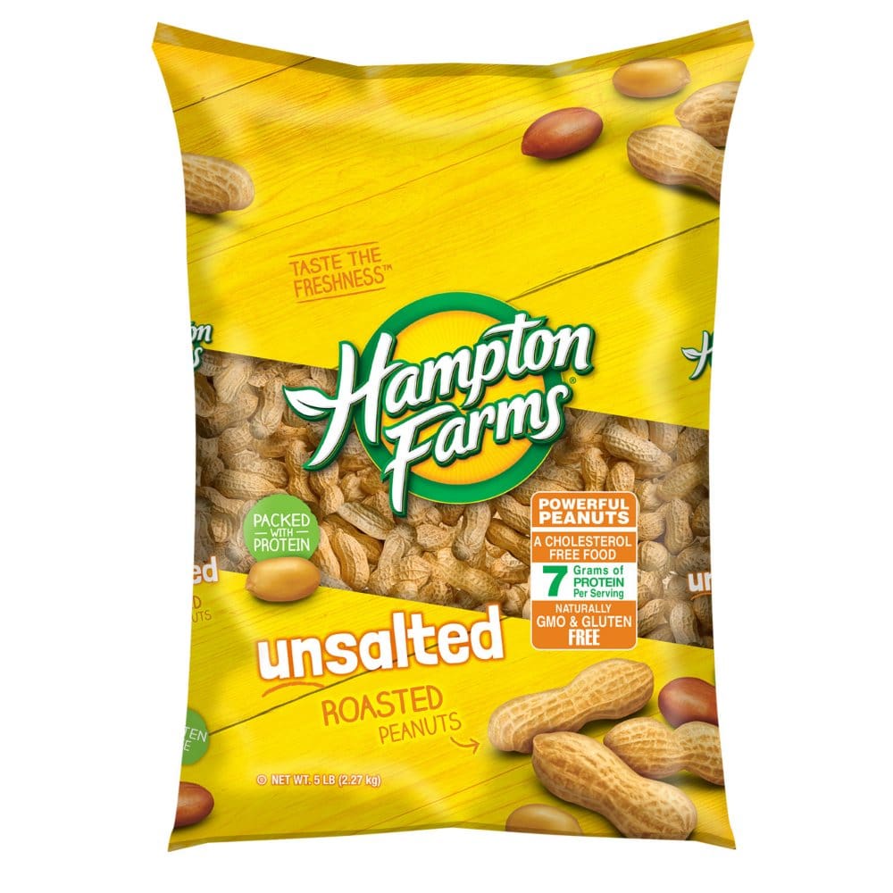 Hampton Farms Unsalted In-Shell Peanuts (5 lbs.) - Bulk Pantry - Hampton
