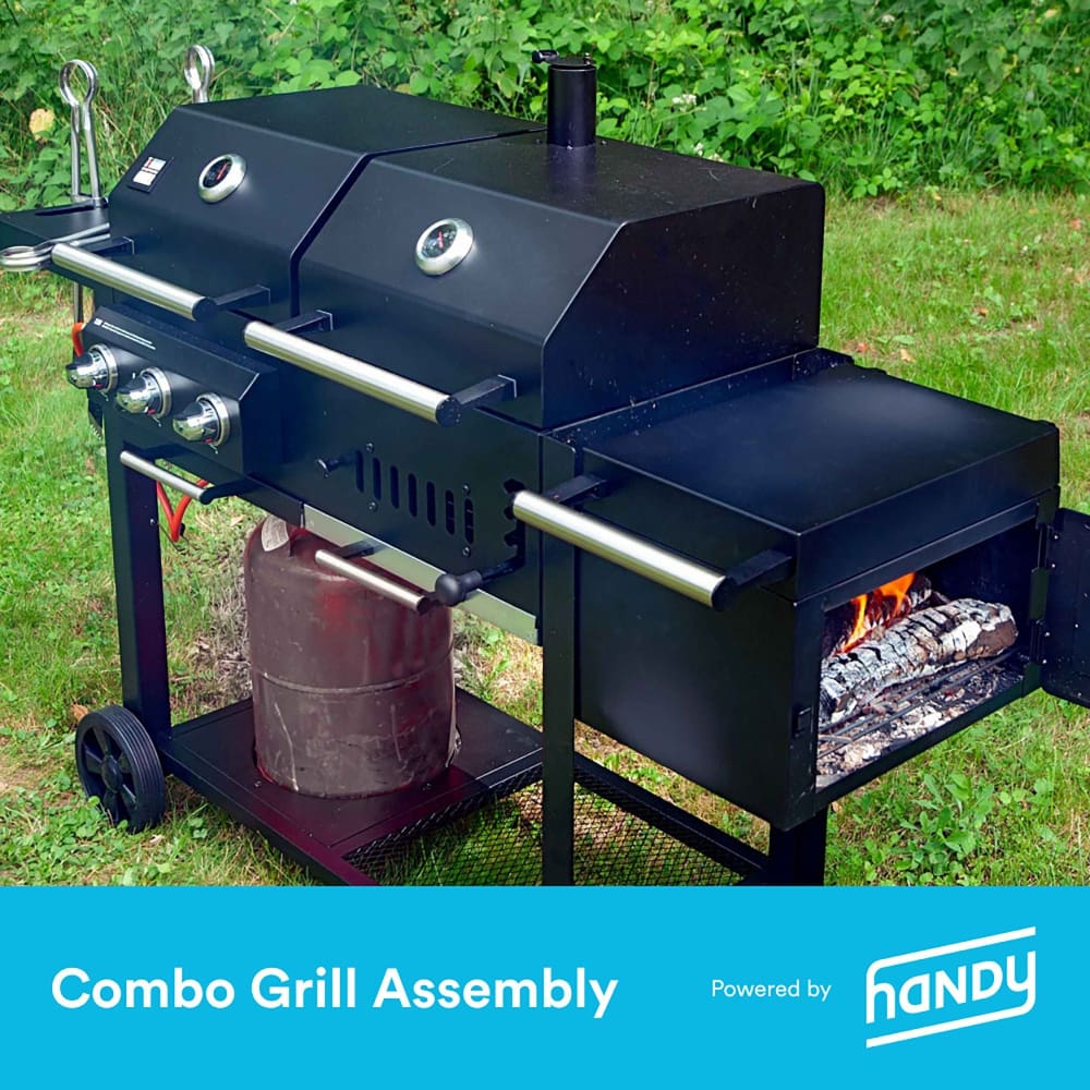 Handy Handy Combo Grill Assembly - Home/Home/Home Improvement/Handyman Services/Grill Assembly/ - Handy