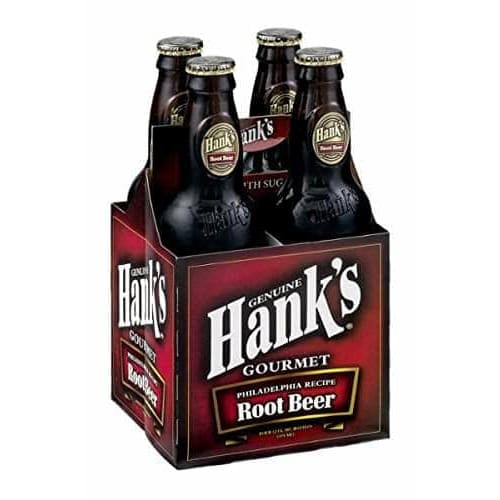 Hanks Hanks Gourmet Soda Root Beer 4 Pack, 48 fl. oz.