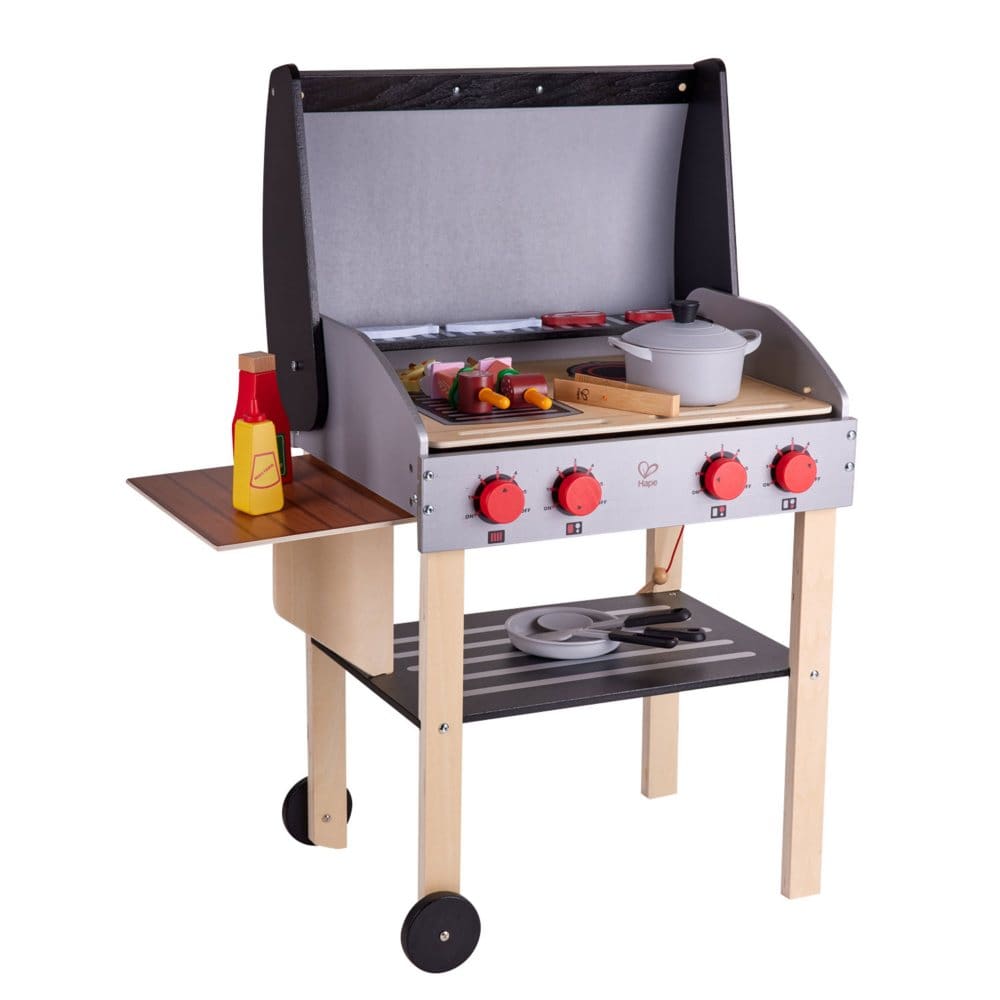 Hape Wooden Gourmet Grill and BBQ - Kitchen Play Sets - Hape
