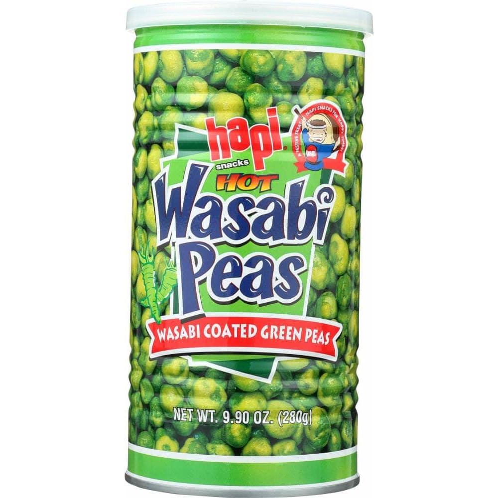 Hapi Hapi Wasabi Peas Hot, 9.9 oz