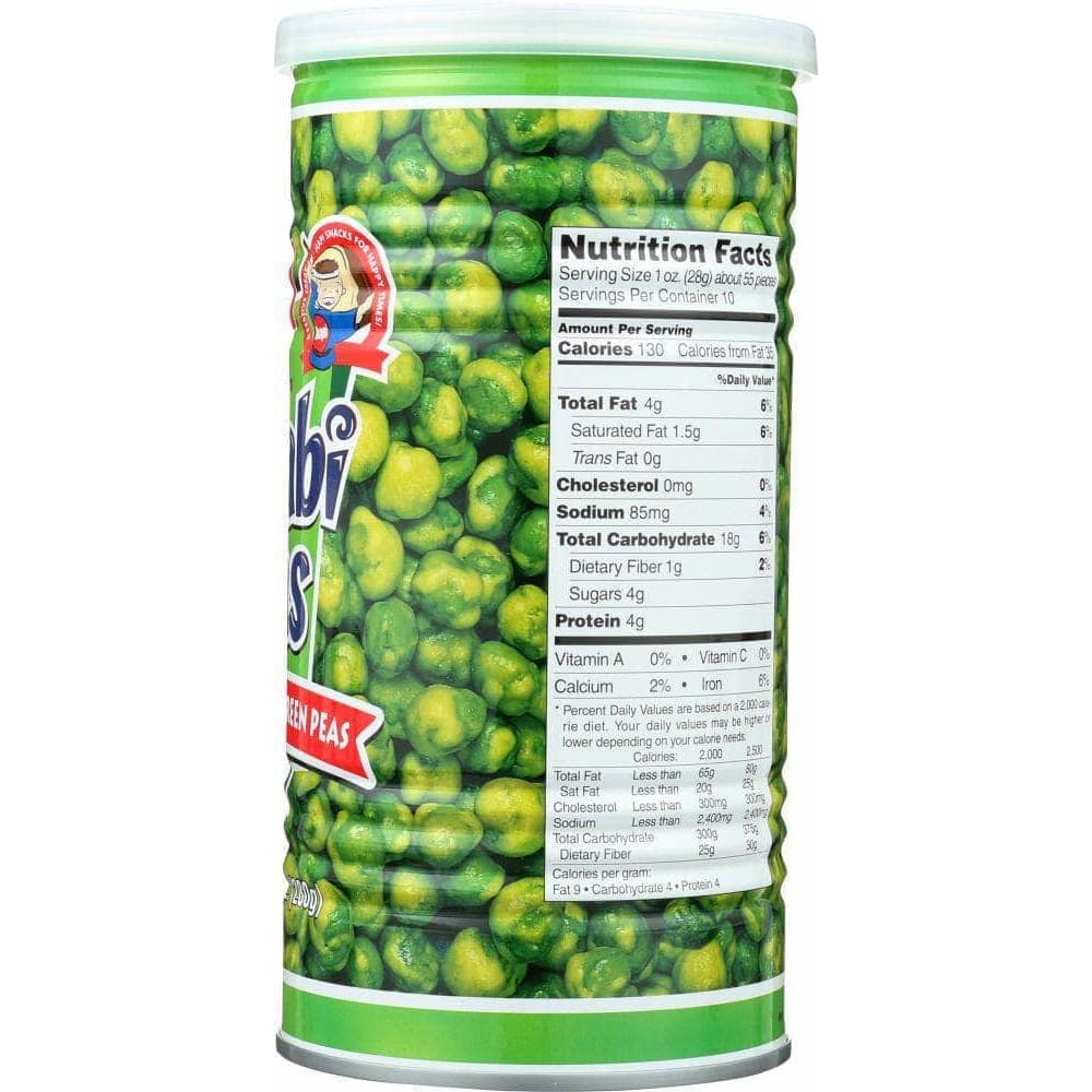 Hapi Hapi Wasabi Peas Hot, 9.9 oz