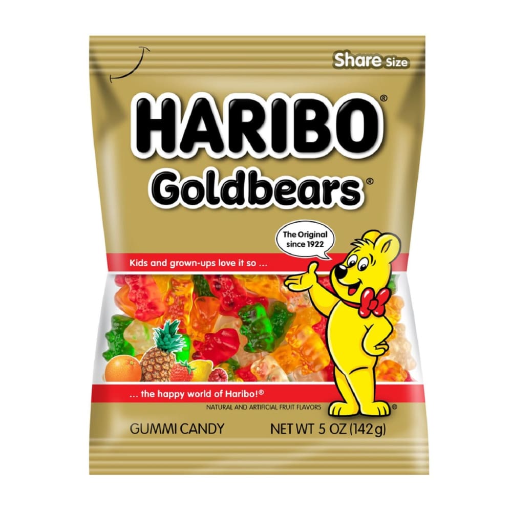 Haribo Goldbear Gummi Bears 12 ct. - Haribo