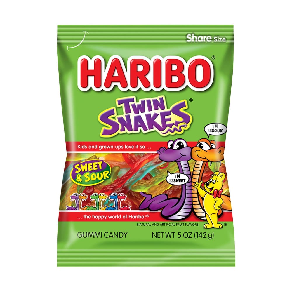 Haribo Twin Snakes 12 pk./5 oz. - Home/Grocery Household & Pet/Buy More Save More/Save on Candy/ - Haribo
