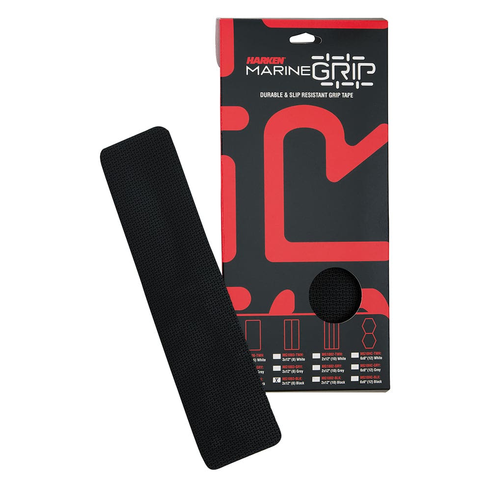 Harken Marine Grip Tape - 3 x 12 - Black - 8 Pieces - Camping | Accessories,Paddlesports | Accessories,Watersports | Accessories,Sailing |