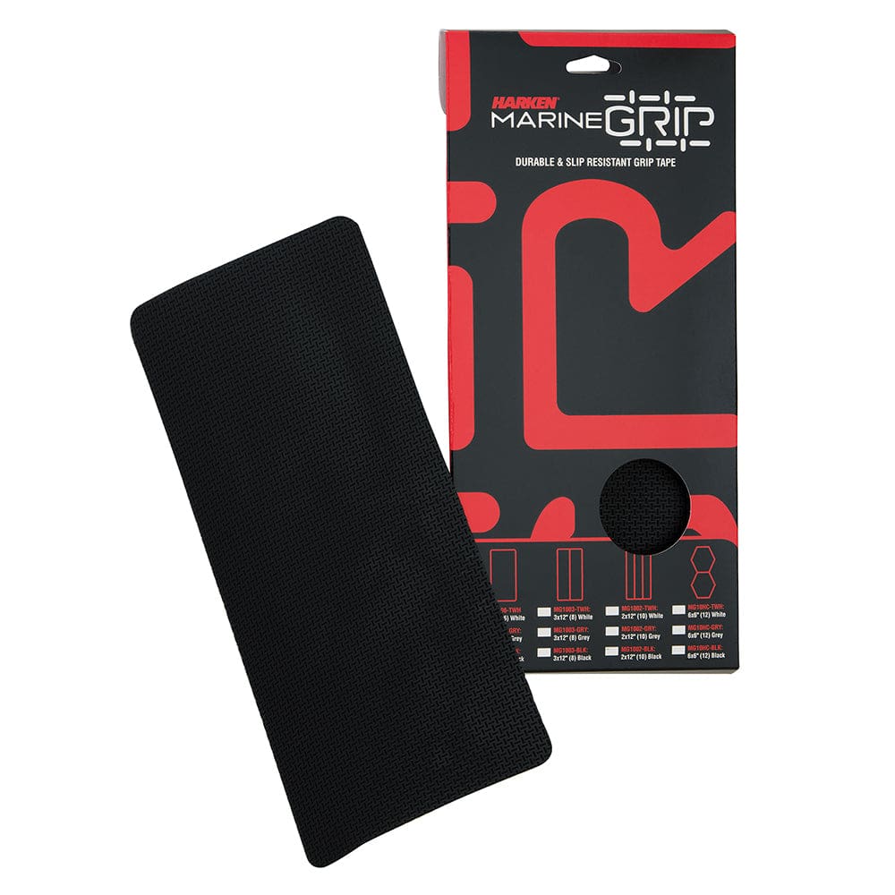 Harken Marine Grip Tape - 6 x 12 - Black - 6 Pieces - Camping | Accessories,Paddlesports | Accessories,Watersports | Accessories,Sailing |
