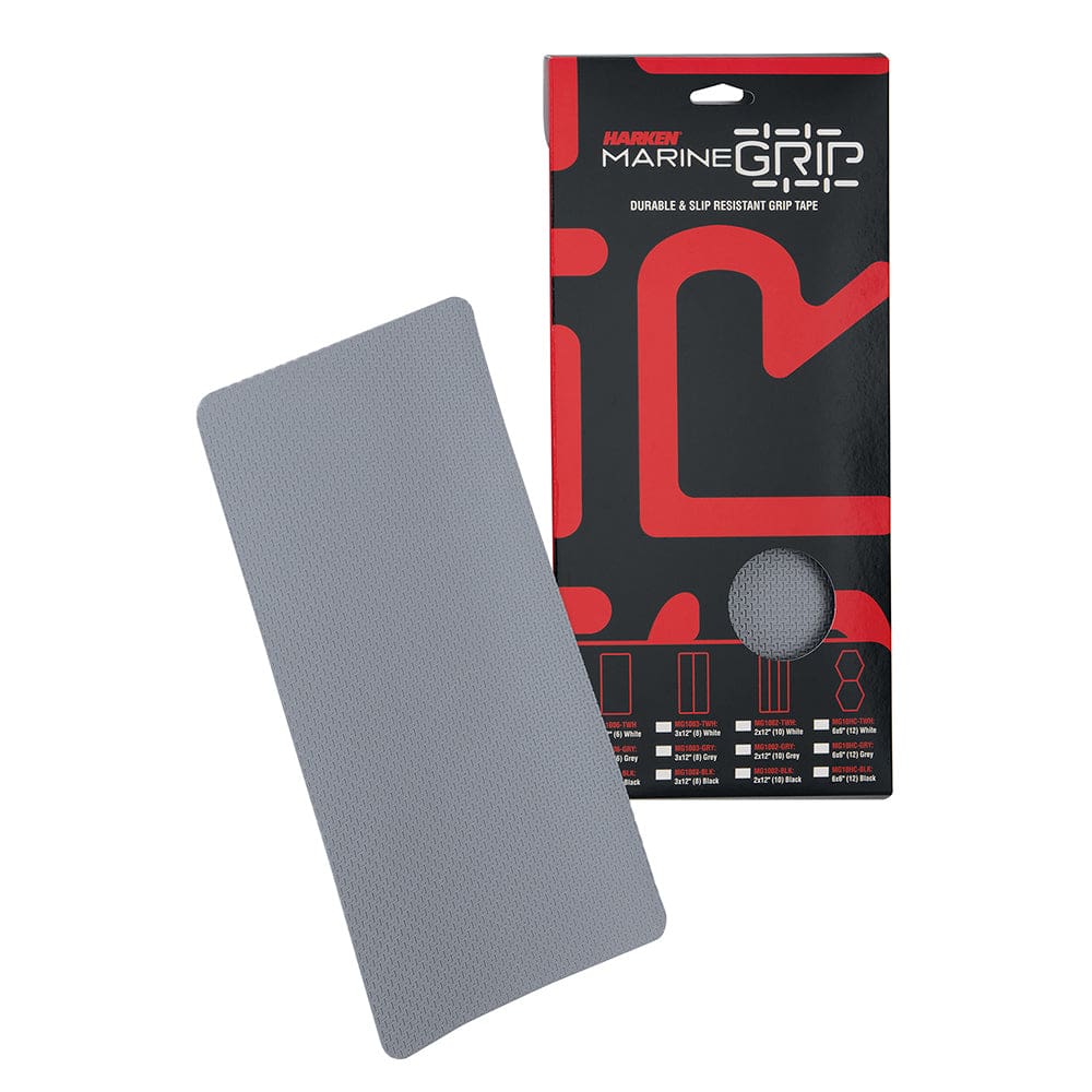 Harken Marine Grip Tape - 6 x 12 - Grey - 6 Pieces - Camping | Accessories,Paddlesports | Accessories,Watersports | Accessories,Sailing |