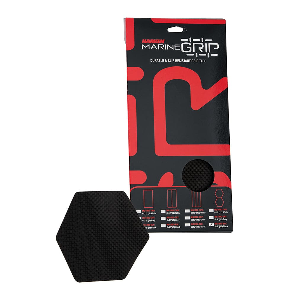Harken Marine Grip Tape - Honeycomb - Black - 12 Pieces - Camping | Accessories,Paddlesports | Accessories,Watersports | Accessories,Sailing