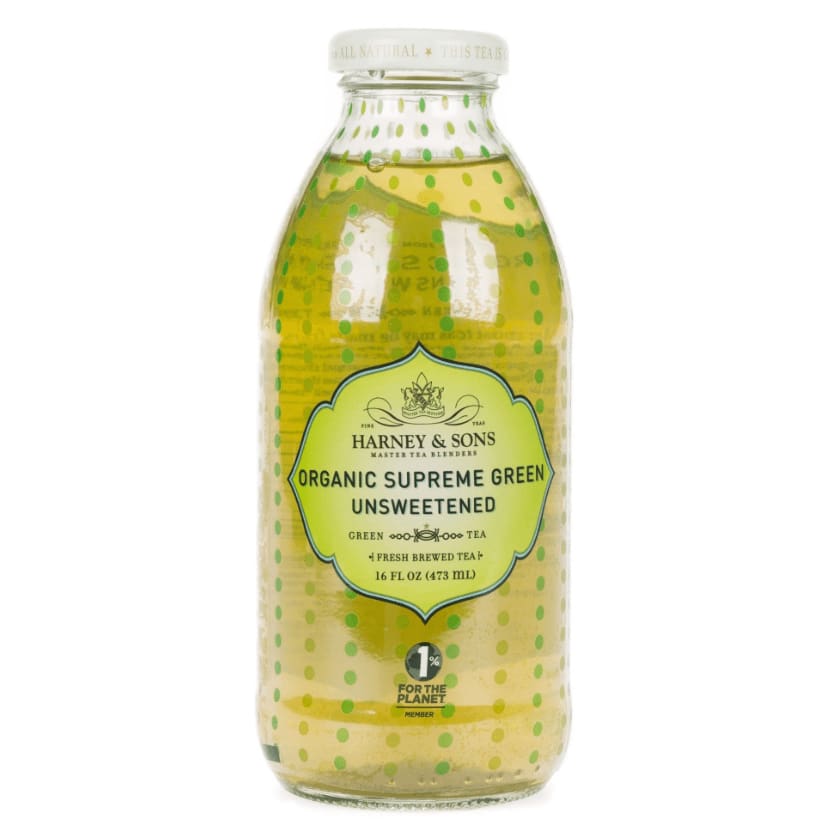 HARNEY & SONS Grocery > Beverages > Coffee, Tea & Hot Cocoa HARNEY & SONS: Organic Supreme Green Unsweetened Iced Tea, 16 fo
