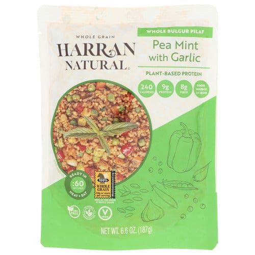 HARRAN NATURAL: Pilaf Blgr Pea Mnt Gar 6.6 oz (Pack of 5) - Grocery > Pantry > Rice - HARRAN NATURAL