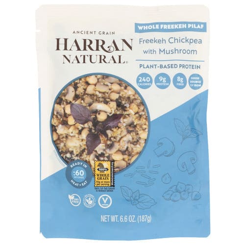 HARRAN NATURAL: Pilaf Wf Chckp Mshrm 6.6 oz (Pack of 5) - Grocery > Pantry > Rice - HARRAN NATURAL