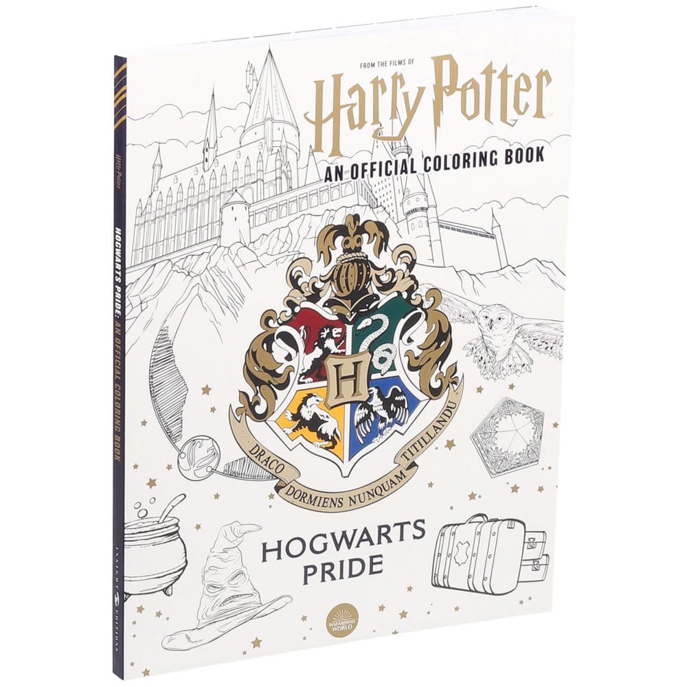 Harry Potter: House Pride- The Official Coloring Book (Pack of 2 ...
