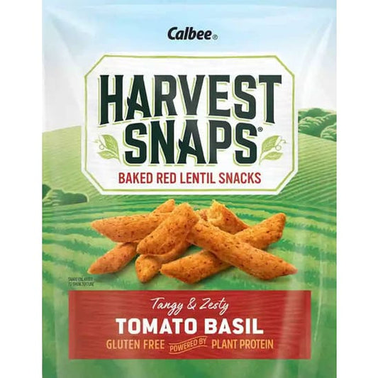 HARVEST SNAPS: Snack Crisps Tomato Basil 2 OZ (Pack of 6) - Grocery > Snacks > Chips - HARVEST SNAPS