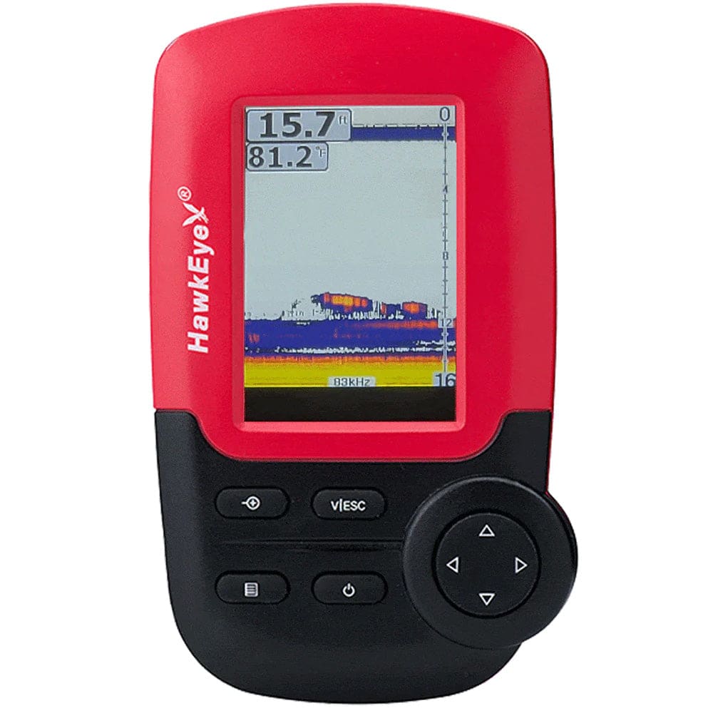 HawkEye FishTrax™ 1C Fish Finder w/ HD Color Display - Marine Navigation & Instruments | Fishfinder Only - HawkEye