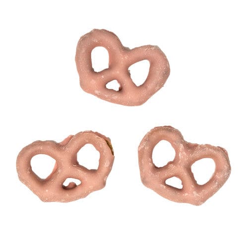 Hayden Valley Farms Strawberry Yogurt Coated Pretzels 15lb - Chocolate/Carob & Yogurt Coated - Hayden Valley Farms