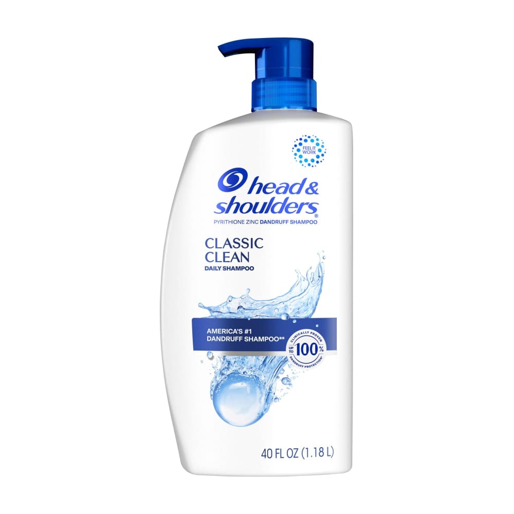 Head and Shoulders Classic Clean Shampoo 40 oz. - Head & Shoulders