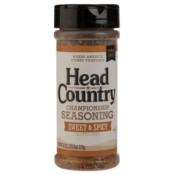 HEAD COUNTRY Grocery > Cooking & Baking > Seasonings HEAD COUNTRY: Championship Seasoning Sweet and Spicy, 6 oz