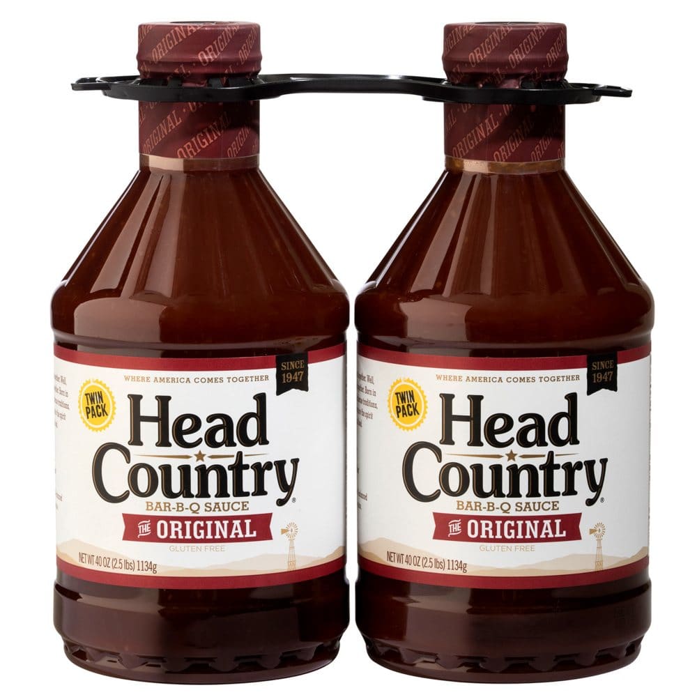 Head Country Original Bar-B-Q Sauce (40 oz. 2 pk.) (Pack of 2) - Condiments Oils & Sauces - Head