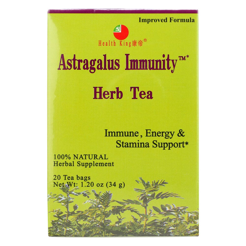HEALTH KING TEA: Astragalus Immunity Tea 20 bg (Pack of 5) - Beverages > Coffee Tea & Hot Cocoa - Health King Tea