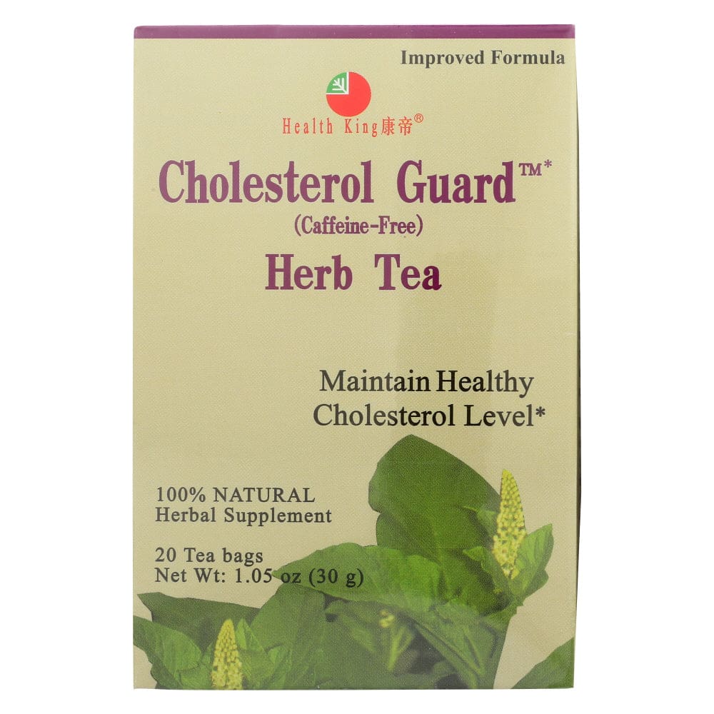 HEALTH KING TEA: Cholesterol Guard Tea 20 bg (Pack of 5) - Beverages > Coffee Tea & Hot Cocoa - Health King Tea