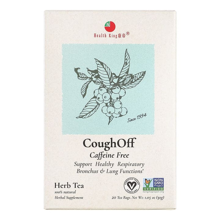 HEALTH KING TEA: Coughoff Herb Tea 20 bg (Pack of 5) - Beverages > Coffee Tea & Hot Cocoa - Health King Tea
