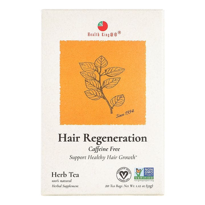 HEALTH KING TEA: Hair Regeneration Herb Tea 20 bg (Pack of 5) - Beverages > Coffee Tea & Hot Cocoa - Health King Tea