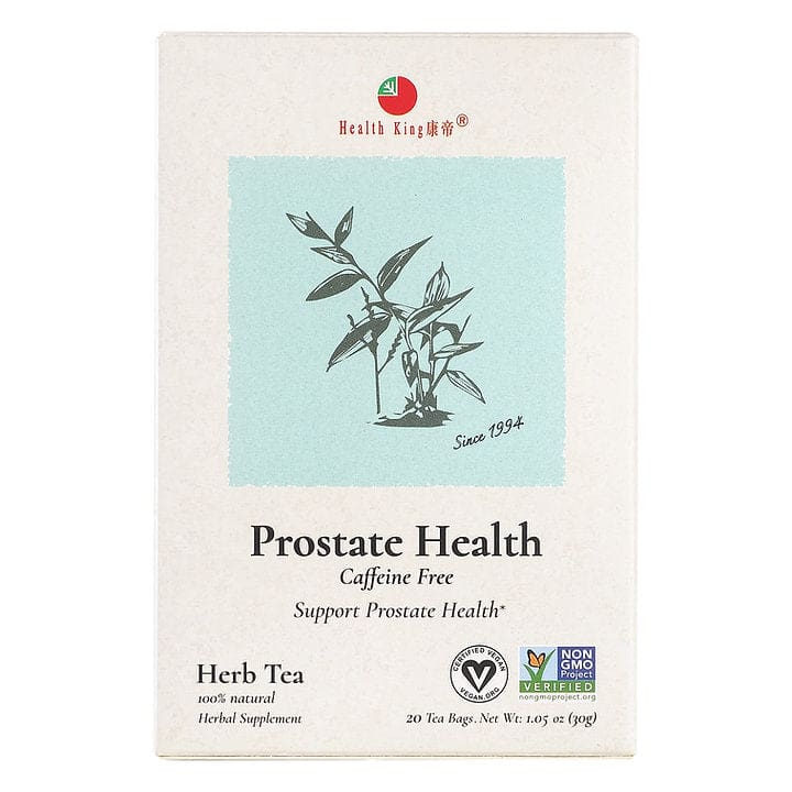 HEALTH KING TEA: Prostate Health Herb Tea 20 bg (Pack of 5) - Beverages > Coffee Tea & Hot Cocoa - Health King Tea