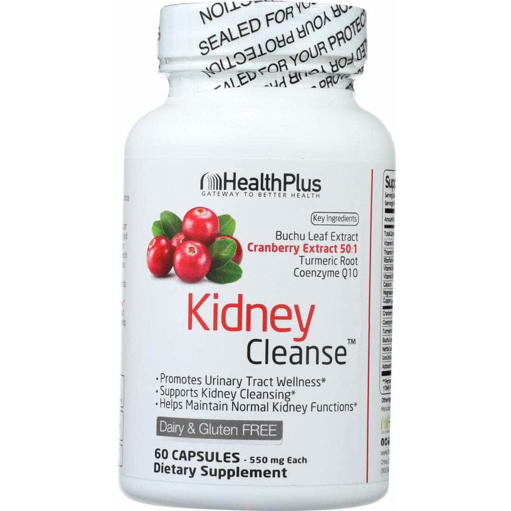 Health Plus Health Plus Kidney Cleanse Body Cleansing System, 60 capsules