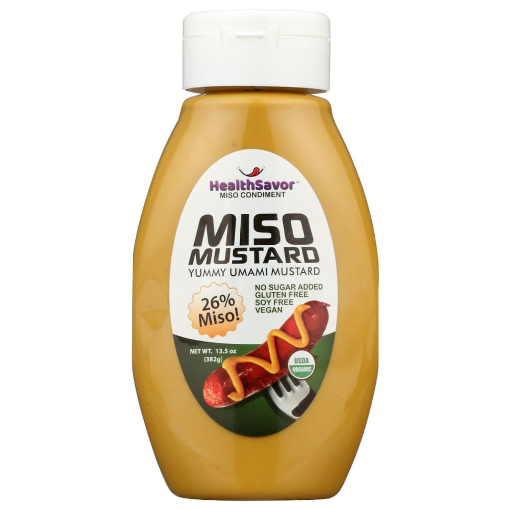 HEALTH SAVOR: Miso Mustard Organic 13.5 oz (Pack of 3) - HEALTH SAVOR