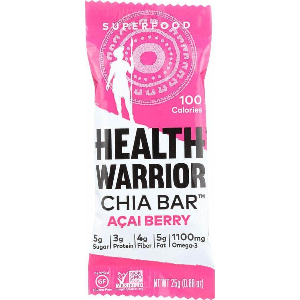 Health Warrior Health Warrior Chia Bar Acai Berry, 0.88 oz