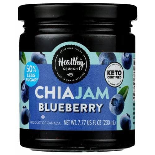 HEALTHY CRUNCH Healthy Crunch Jam Blueberry Chia, 7.77 Oz