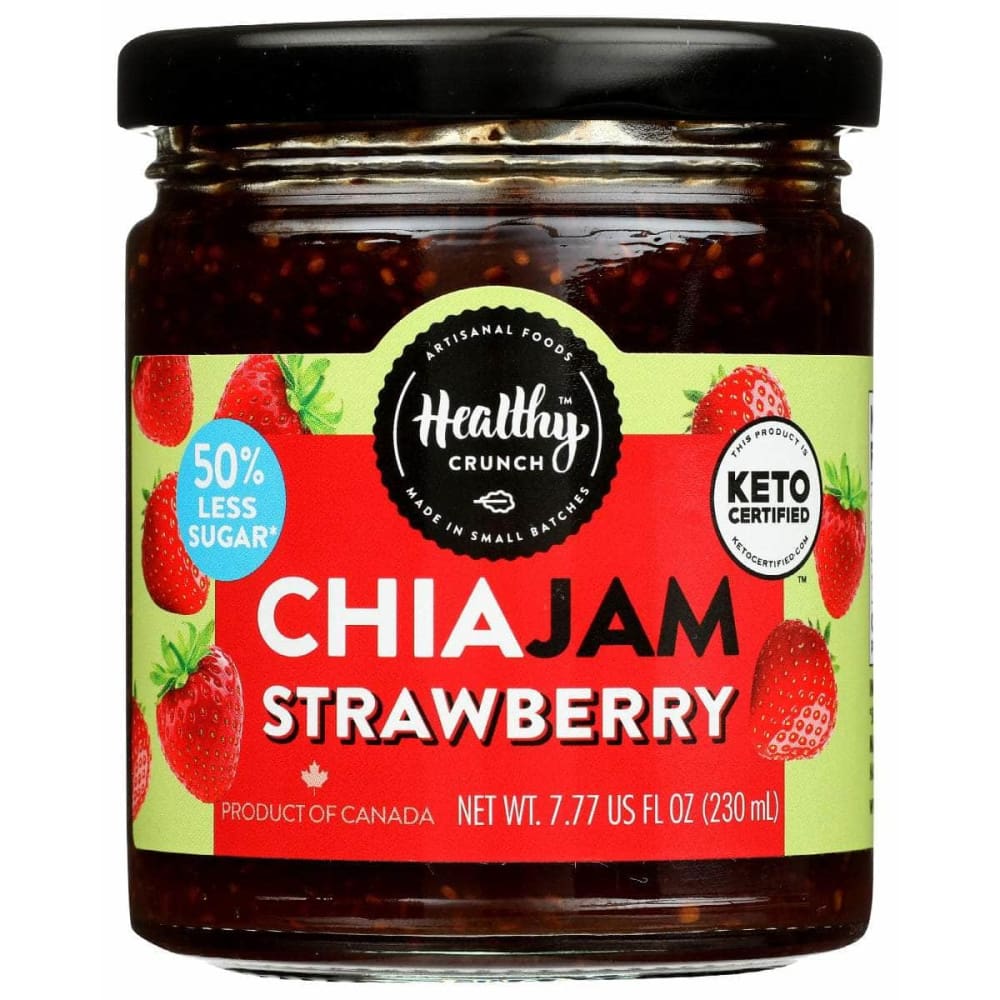 HEALTHY CRUNCH Healthy Crunch Jam Strawbery Chia, 7.77 Oz
