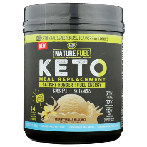 HEALTHY DELIGHTS: POWDER KETO VANILLA (17.010 OZ) - Vitamins & Supplements > Protein Supplements & Meal Replacements - HEALTHY DELIGHTS