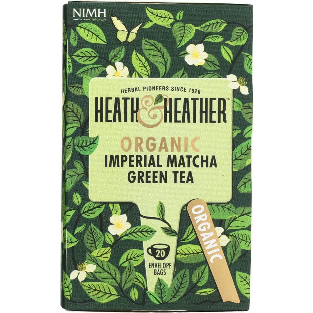 Heath And Heather Heath And Heather Organic Imperial Matcha Green Tea, 20 ea