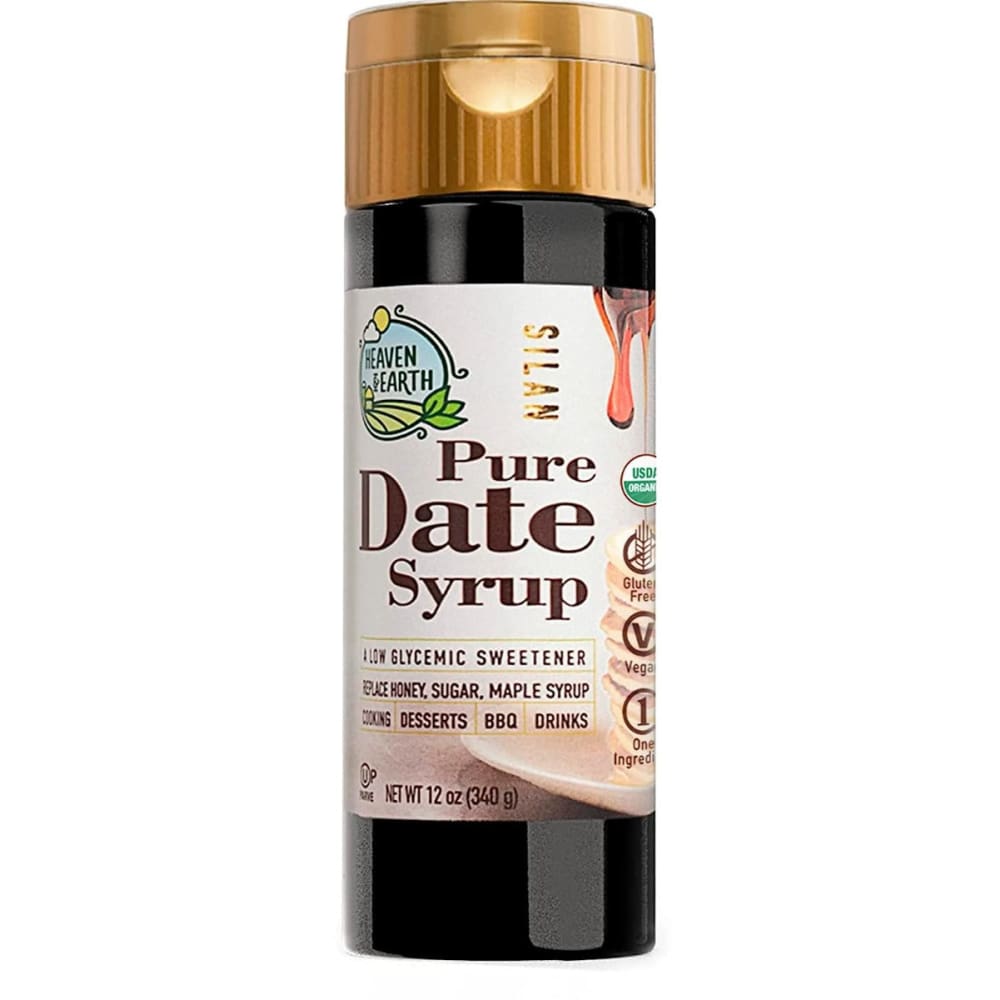 HEAVEN AND EARTH: Syrup Date 12 OZ (Pack of 4) - Grocery > Cooking & Baking > Sugars & Sweeteners - HEAVEN AND EARTH