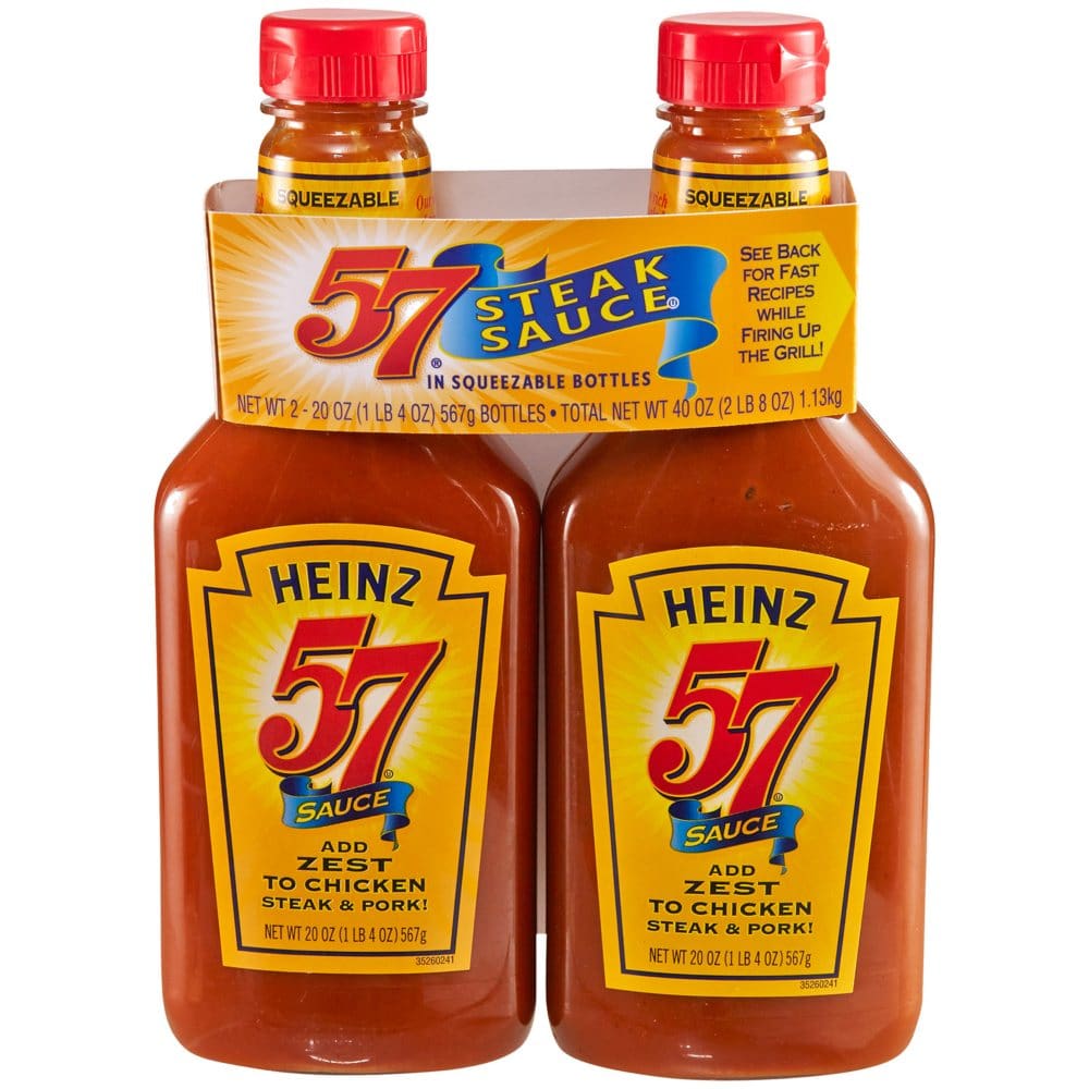 Heinz 57 Sauce (20 oz. 2 pk.) (Pack of 2) - Condiments Oils & Sauces - Heinz